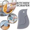 Multifunktionell Skrapa med Mjukt Blad Pingvin Bakskrapa Oljeplatta Spis Oljefläckar Rengöringsverktyg Kökstillbehör VIE LENTE