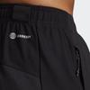 Adidas Hiit Base Solid Color Logo Elastic Waist Straight Shorts Men Bottoms Black IB7909