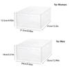 Transparent Shoe Cases Plastic Shoes Organizers New Sneaker Boxes  Household