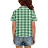 Children's Daily Casual Short-sleeved Print Tops T-shirts Shirts