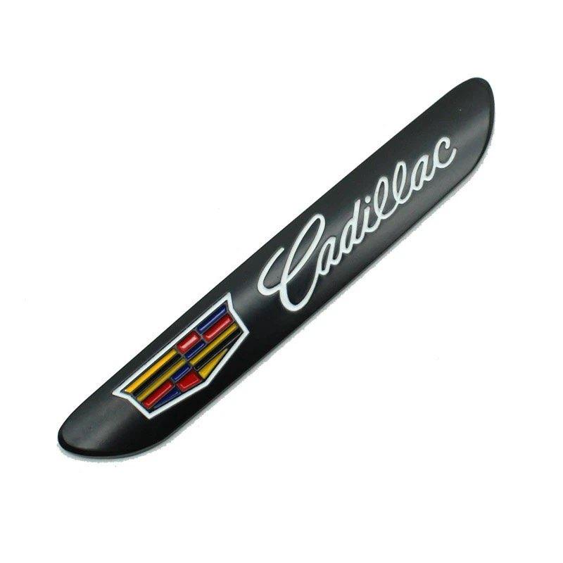 2pcs for Cadillac Front Fender Side Badge CT5 ATSL XTS CT6 XT4 Xt5 CT4 Escalade Upgrade V Logo Badge Rear Bumper Sticker