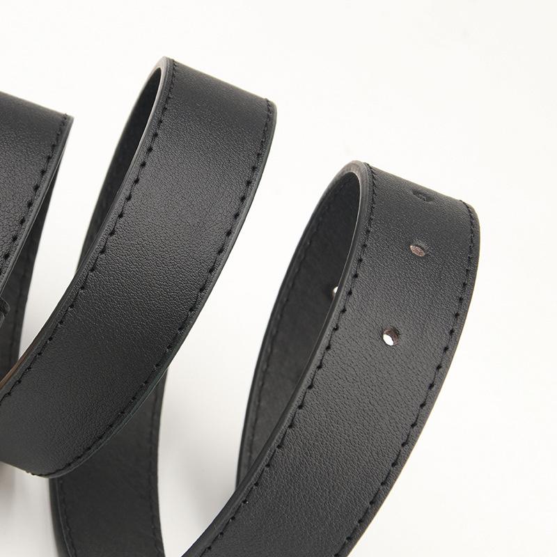 A Matte, High-end, Fashionable Korean-style Pu Belt for Women, Versatile for Outerwear and Jeans, and A Decorative Strap