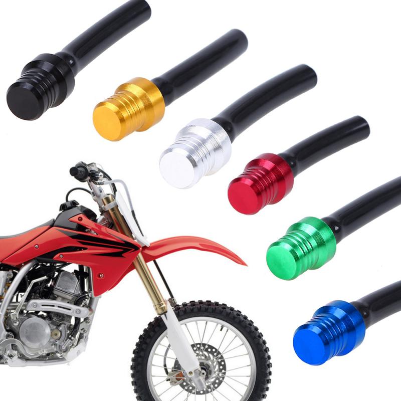 New Motorcycle Gas Petrol Fuel Breather Pipe Hose Valve Vent For Motocross ATV Quad Dirt Pit Bike