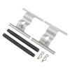 Rear Brake Pads Fitting Kit KIT1072 Disc Brake Pads Accessory Kit with Bolts for 7LA 7L6 7L7 2003 to