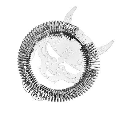 

Стрейнер для коктейлей Hawthorne Strainer с призраком / Звездолетом Нержавеющая сталь Аксессуары для коктейлей серебряный