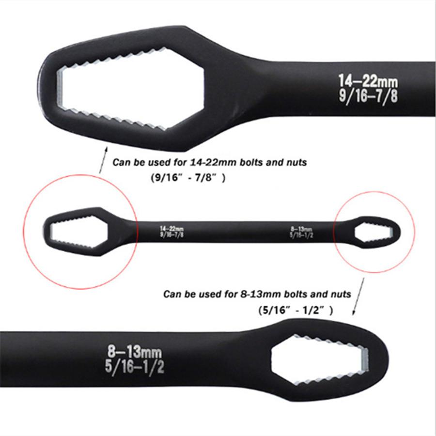 Multifunction Wrench 8-22MM Manual Repair Tool For Bicycle Motorcycle Car Repair
