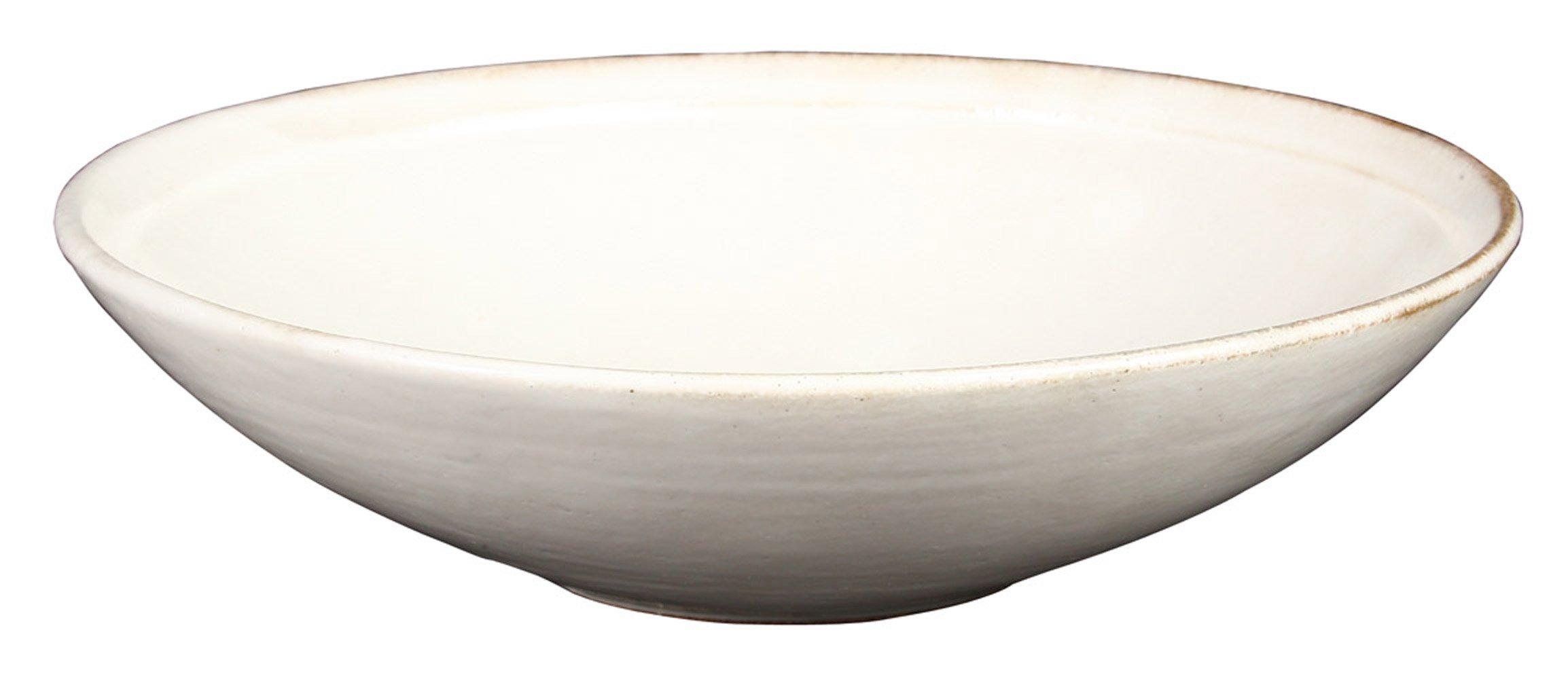 

Nishikai Pottery Hasami Ware White Cosmetic Bowl Diameter 20cm 63711 (Medium) белый