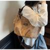 Neuer Retro-Casual-Einfach-Tragetasche mit großem Fassungsvermögen, tragbar, einseitig, unter der Achsel, einseitig, schräg zu tragen