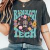 Radiology Tech T-shirt, Radiology Sweatshirt, Retro Radiologist Shirt, X-ray Tech Gift, Radiology Technician Crewneck, Aesthetic Women Tee
