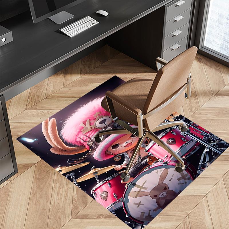 One Piece Tony Tony Chopper Printed Absorbent Washable Carpet, Non-Slip Bathroom Mats, Kitchen Rugs, Yoga Mat,Living Room Entrance, Camping Picnic Rug
