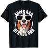 Bernese Mountain Dog Berner Dad Funny Super Rad Puppy Dog T-Shirt