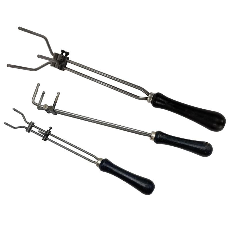 מלקחי כור היתוך מחזיק תנור התכת זהב כלי לייצור תכשיטי מהדק זהב כסף נחושת יציקת כור היתוך התכה