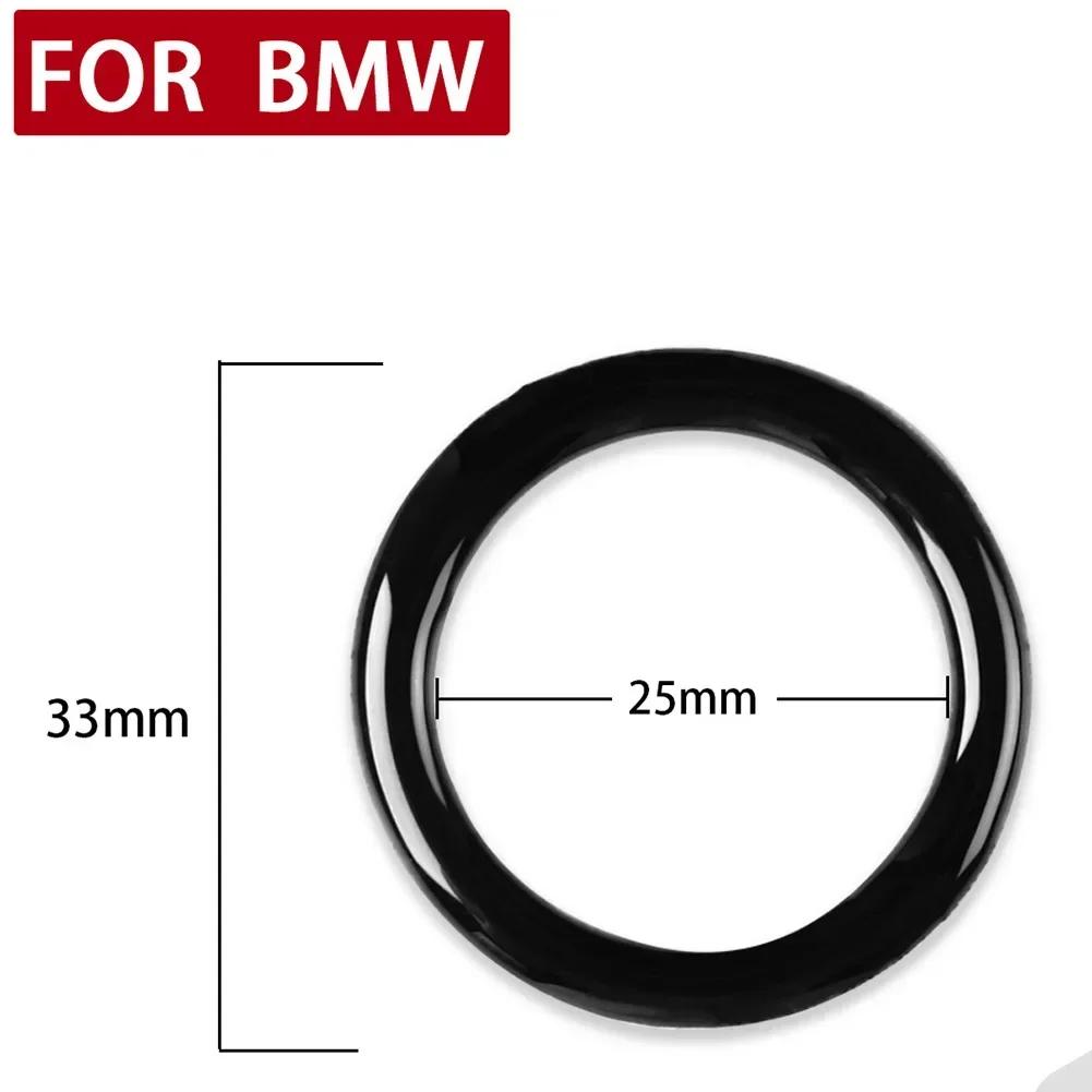 Suitable Decorating For BMW 3 Series E90/E92 /E93 Engine Start Stop Button Ignition Key Ring DIY Sticker Decoration