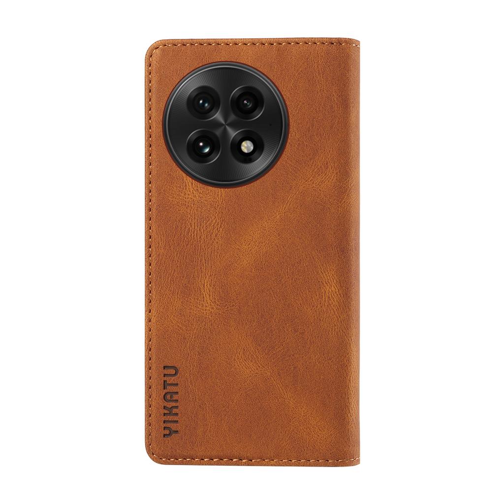 For OnePlus 13 Leather Cover YIKATU YK-004 Skin-Touch Wallet Phone Cases