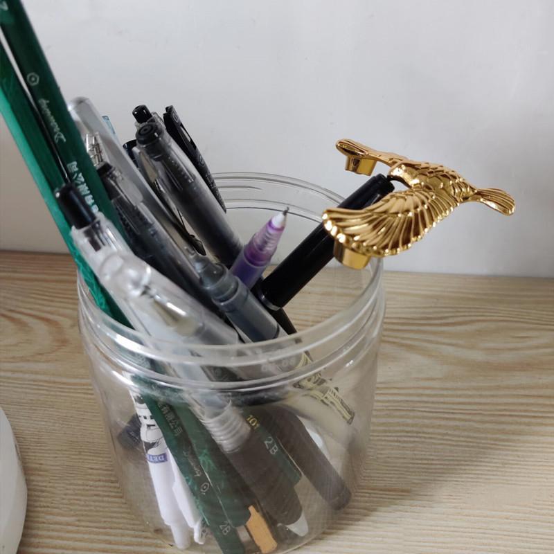 Metal Balance Eagle Gravity Toy with Pyramid Base Physics Science Desktop Decor Fidget Gift for Kids & Adults Fun Play Set