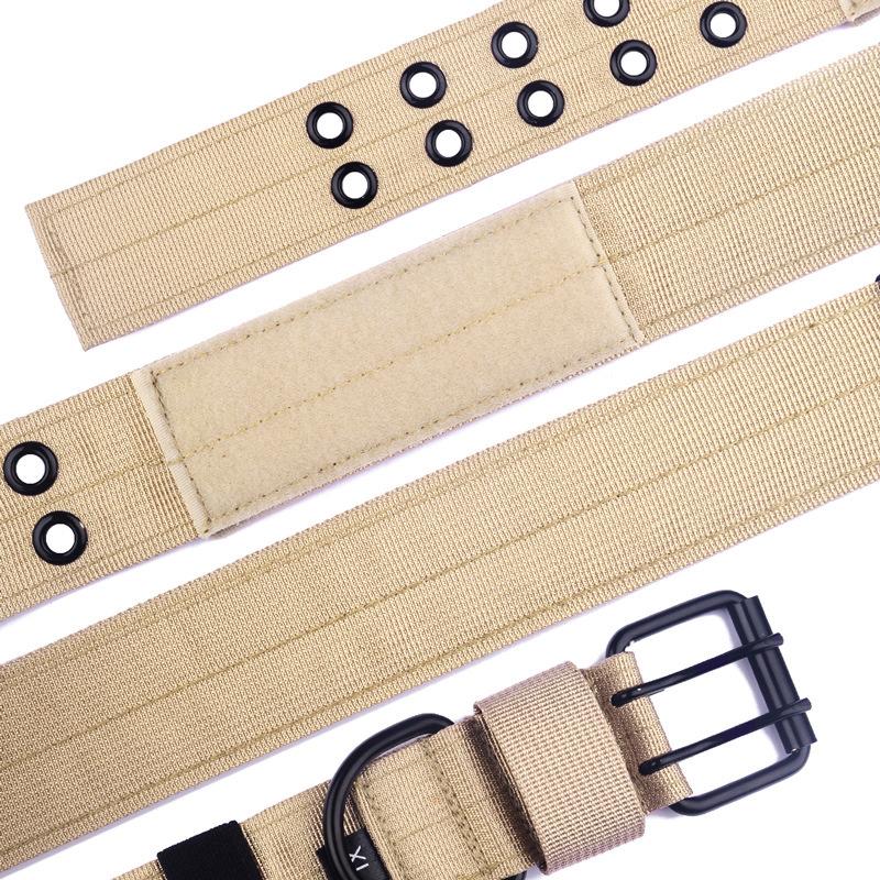 Pet tactical collar Doberman horse dog German shepherd special ring, large dog collar neck ring, strong and does not restrain the neck