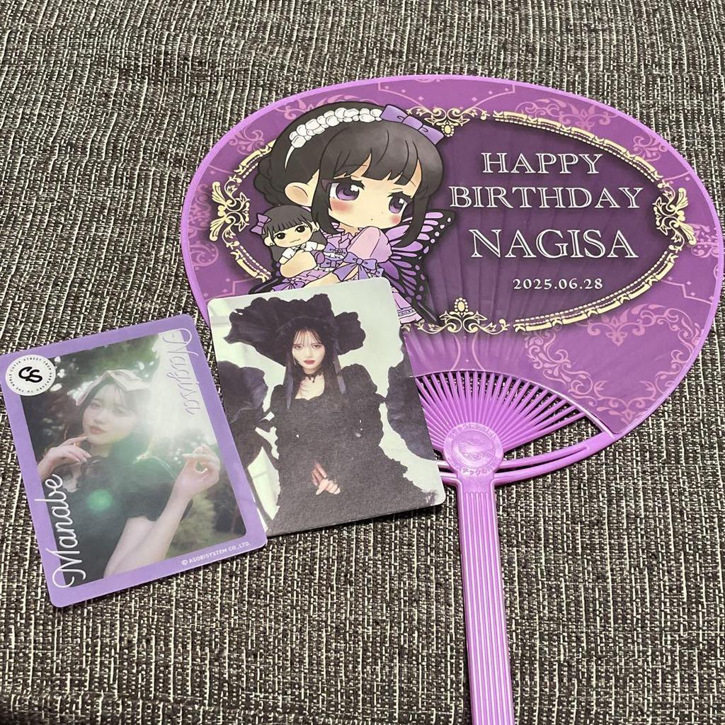 [USED] CUTIE STREET Nagisa Manabe Birthday 2025 Trading Card Fan