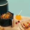 50Pcs Air Fryer Disposable Paper Air Fryer Accessories Square Round Oil-proof Liner Non-Stick Mat for Kitchen Oven Baking