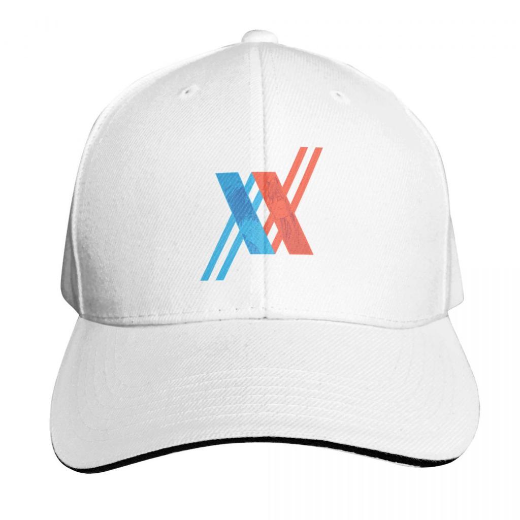 Darling in The FranXX Logo Hiro and Zero Two () Baseball Cap Luxury Cap cute Snapback Cap Dropshipping Unisexs Luxury Womens