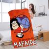 Cartoon M-Mafalda Microfiber Beach Towel Absorbent Quick dry Soft Yoga Swimming Resort Mountain Climbing Towel