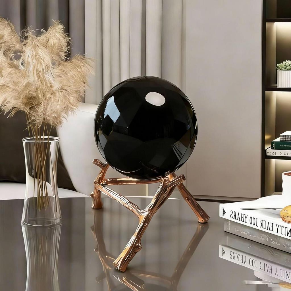 Elegant Colored Crystal Ornament for Living Room or Bedroom