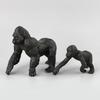 Wild Forest Animal Model Simulation Chimpanzee Family, Static Ornament Doll Toy