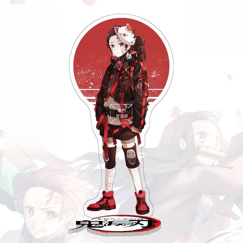 Standee de 16 cm de altura de "Demon Slayer" de Tanjiro y Nezuko - Adorno Acrílico