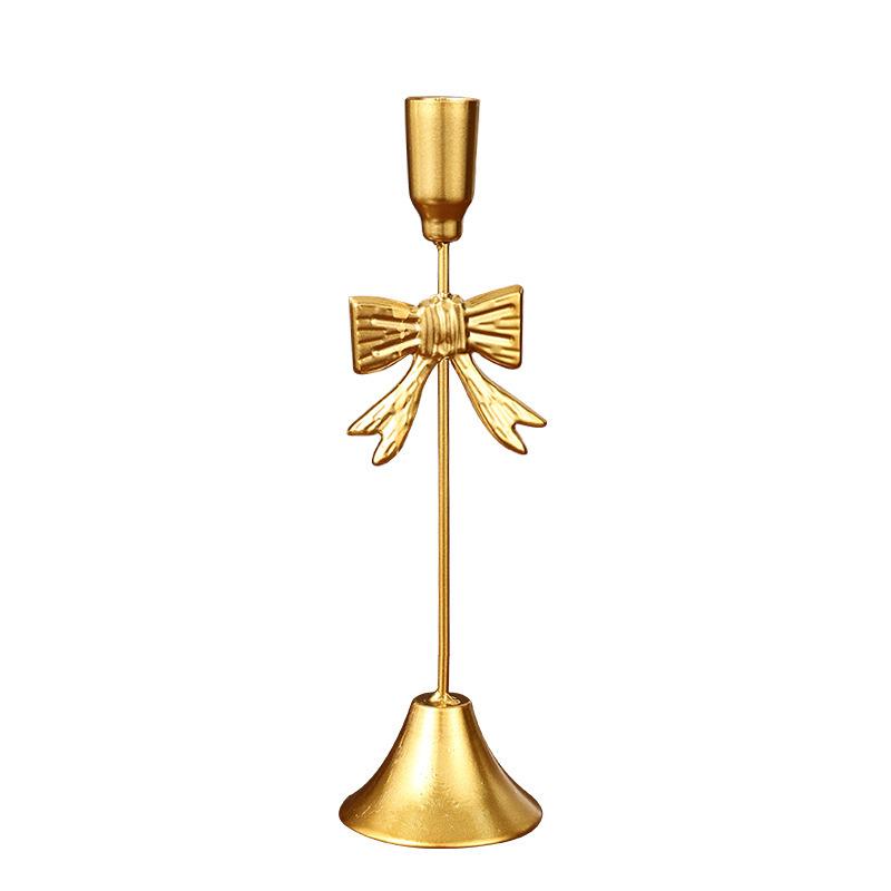 Candlestick Holders Kit Brass Gold Candlestick Set Candle Holders Decorative Candlestick Stand For Wedding Party Dinning