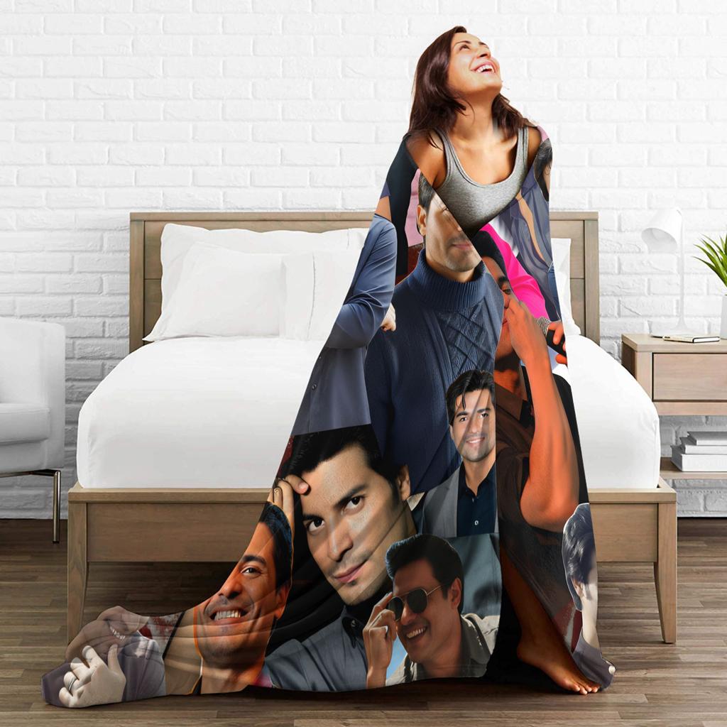 Superweiche Decke Reise Chayanne Sänger Überwurf Flanell Tagesdecke Für Heimdeko Druck Sofa Bettbezug