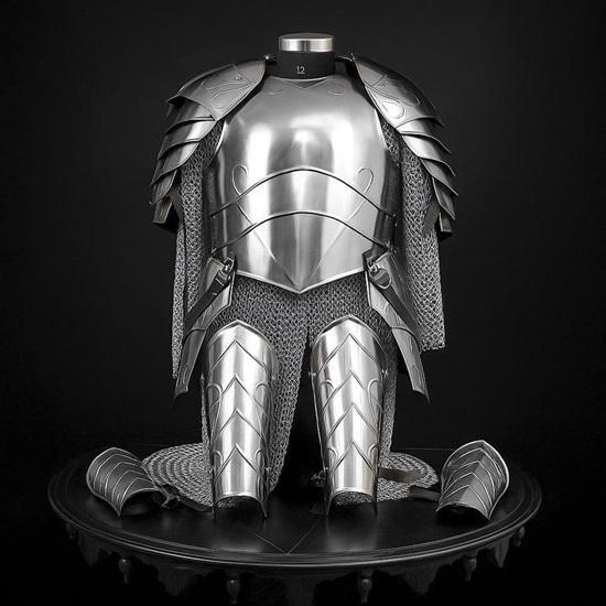 

Костюм брони Эльфийской Императрицы Полностью стальной Фэнтезийный боевой костюм для женского косплея, LARP Средневековый наряд