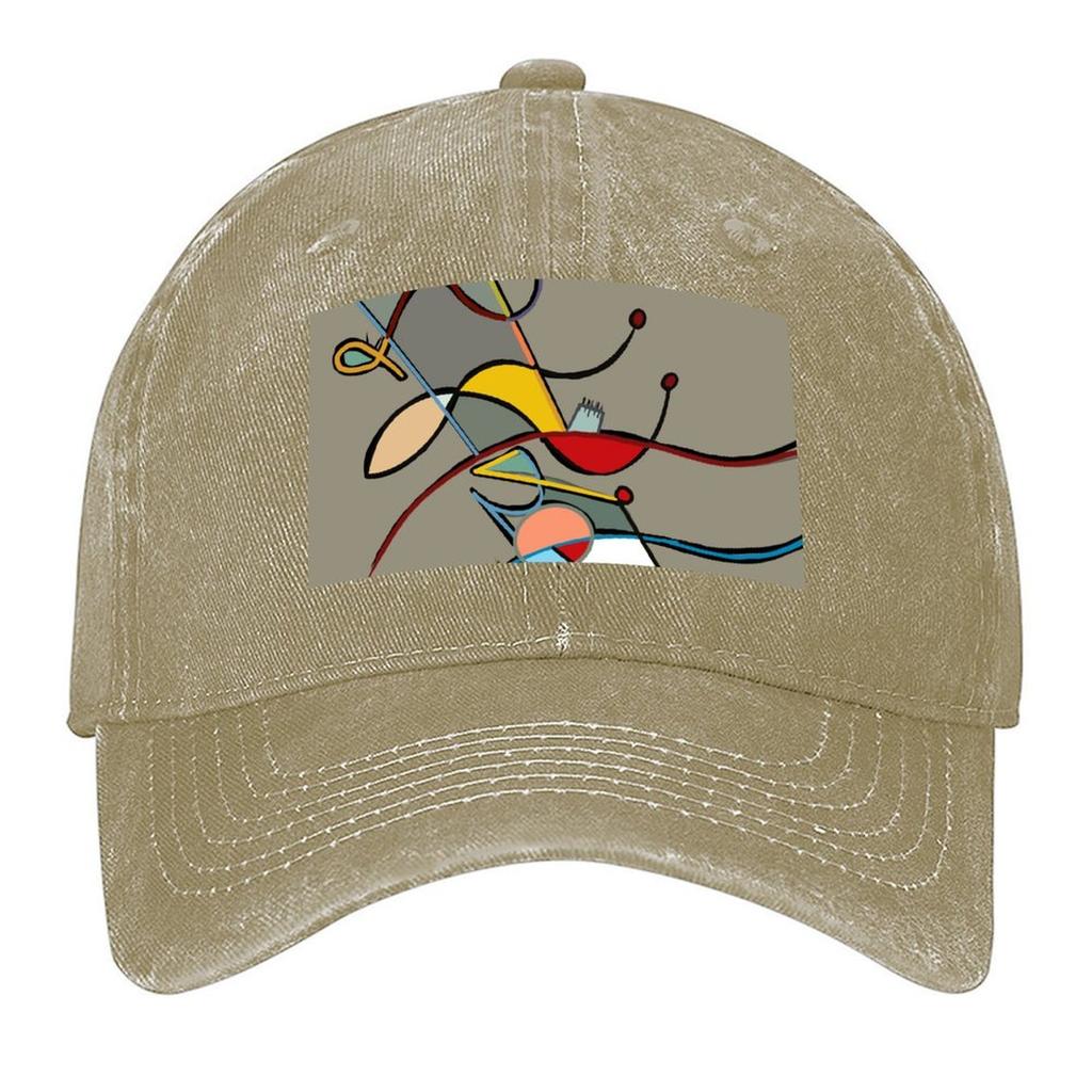 Cubist-Deconstructed Abstraction Mouse Baseball Cap designer cap Luxury Brand Brand Man cap Luxury man For Women2025 Men's