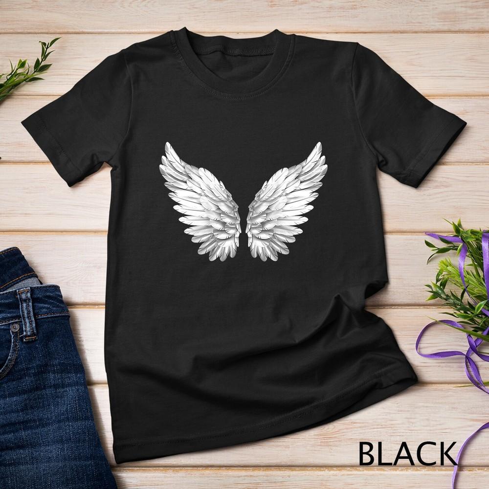 White Angel Wings Freedom Angelwings For Men and Women Angel Unisex T-shirt