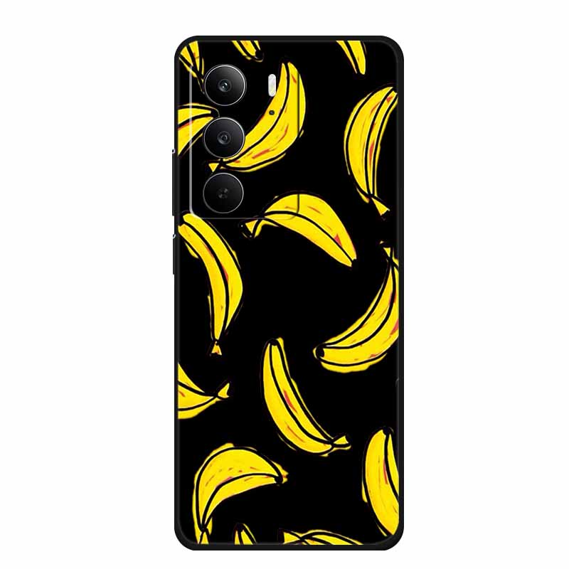 For Realme Narzo 80 Lite 5G Case Narzo80 Lite Coque Cartoon Cat TPU Black Silicone Soft Phone Case For Realme Narzo 80Lite Funda