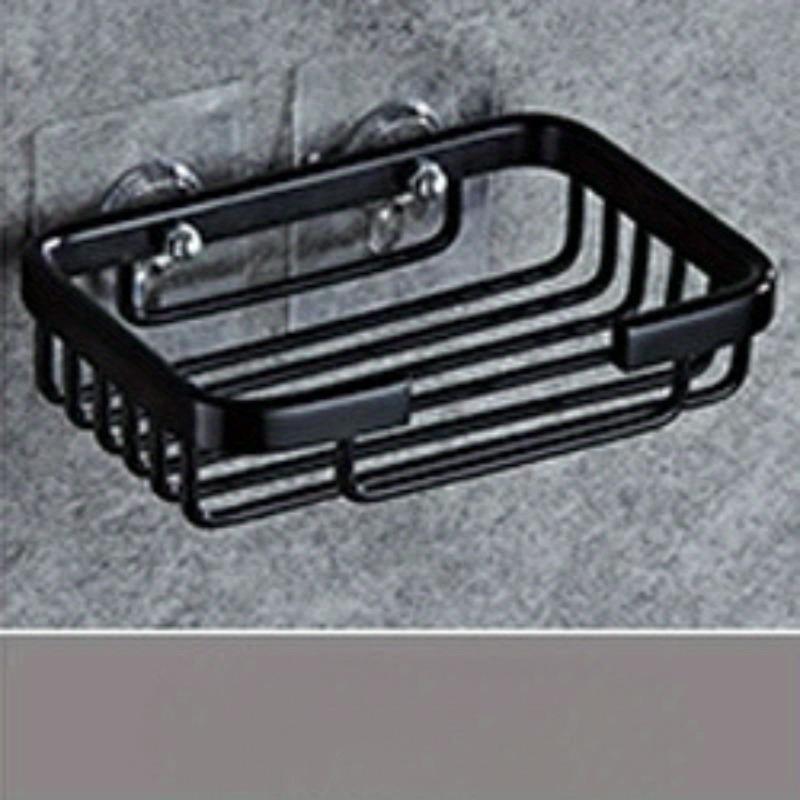 Aluminum Alloy Soap Holder Bathroom Soap Dish With Drain Water Wall Mounted Soap Box Bathroom Accessories