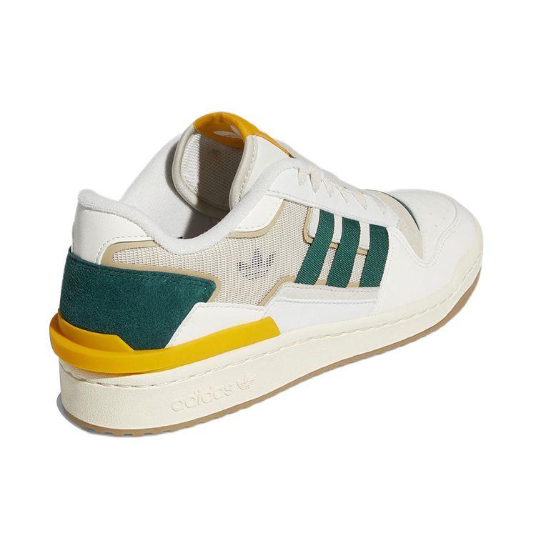 Adidas Originals Forum Exhibit Low Lässige Leichte Strapazierfähige Low-Top-Sneaker Herren-Sneaker Weiß Grün GW4360