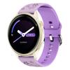 20mm Laser graviertes Silikonarmband Bequem für Garmin Vivoactive 6 Ersatzarmband für Forerunner 570 42MM
