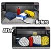 Car Truck Bed Cargo Net Rear Back Cargo Trunk Storage Organizer Luggage Net Holder For GMC Sierra Chevy Silverado 2013-2024