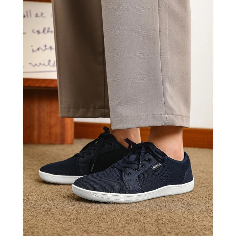 Men's Breathable Mesh Casual Sports Shoes for Walking Without Fatigue Low Cut Outdoor Anti Slip Lace Up Comfortable Men's Shoes