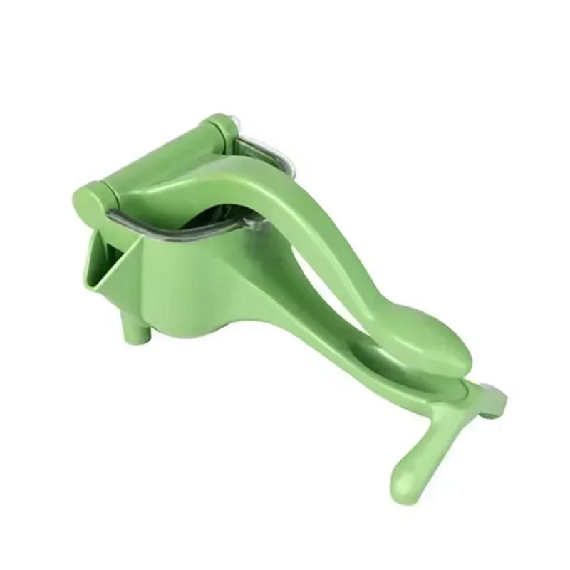 1pc Green Multifunctional Juicer Handheld Non-electric Lemon Squeezer Fruit Vegetable Small Juicer Manual Juicer