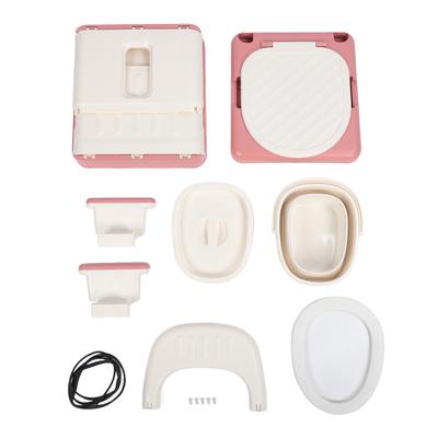 Bedside Commode for Adults Anti Slip Soft Padded High Weight Capacity Bedside Commode Toilet for