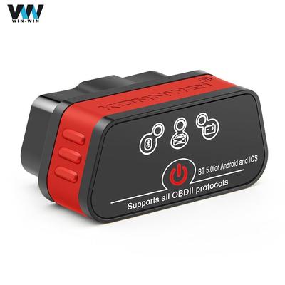 Lettore di codici scanner automatico ELM327 V1.5 per scanner diagnostico Bluetooth 5.0 OBDII KW901 per Android IOS