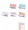 Kede You Six-Hole Portable Mini Puncher - Cute Manual Multi-Hole Student Stationery.