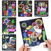 DIY Iridescent Magical Art Sticker Painting Set for Kids