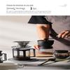 Manual Coffee Machine Professional Adjustable Settings Usb Charging With Ceramic Burr Coffee Accessories Glass Grinder Portable