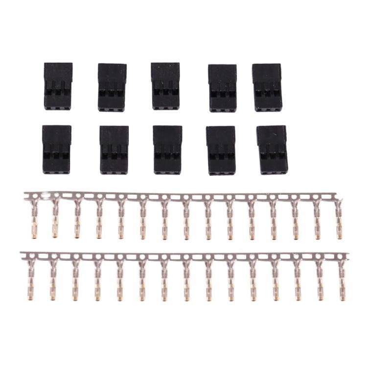 10 Pair Servo Disconnection Clip For Safety Connector Receiver Plug Signal Transmission Lock and Pin Set Pin For Futaba
