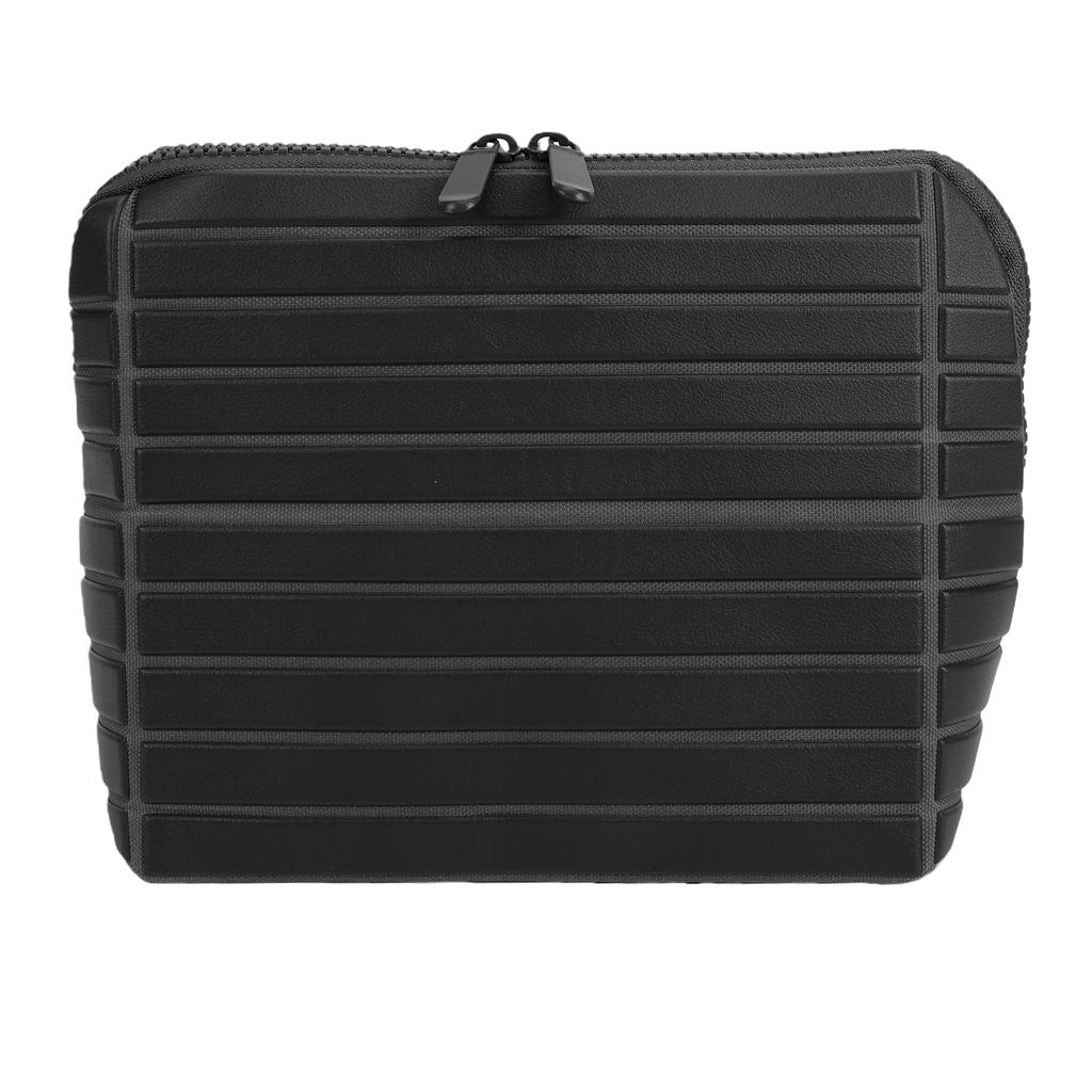 Travel Cosmetic Bag Striped Large Capacity Makeup Pouch Portable Toiletry Bag for Skincare Brushes Essentials