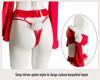 Linlin Ting Lingerie Christmas Sexy Temptation Uniform Set for Flirting and Bedtime Quick Release - Style 2674
