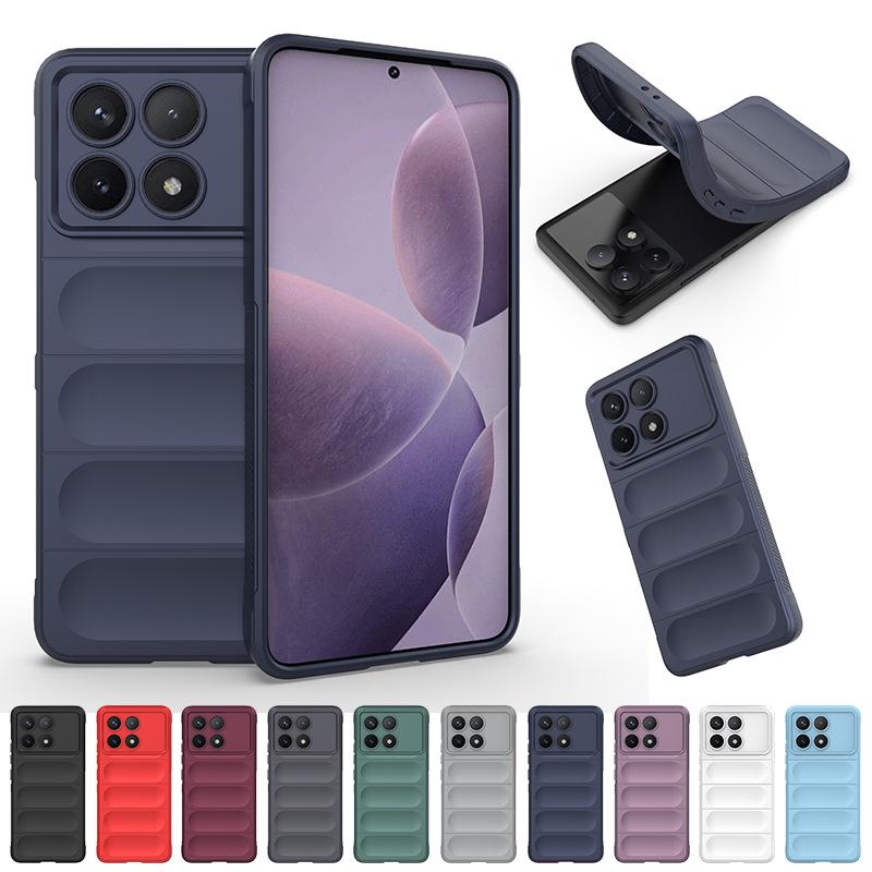 Compatible with Xiaomi 14/13 phone cases, full-coverage shockproof Redmi Note 13 Pro soft case K70/K60 anti-slip new models
