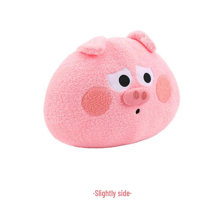 Large Plush Bacon Pig Pillow Backrest - Children's Gift Doll