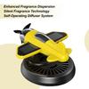 Car Air Freshener Diffuser Car Dashboard Solar Fragrance With Airplanes Shape Lasting Long Air Freshener For Pickup Automotive